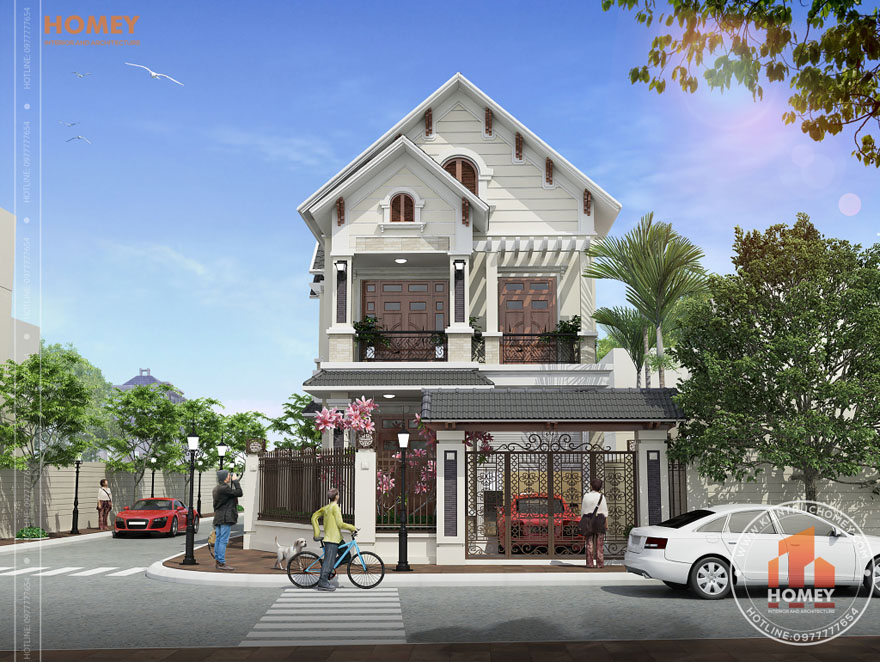 anh Long 1 2 Tổng hợp các mẫu thiết kế nhà 2 tầng kiểu biệt thự hot 2020