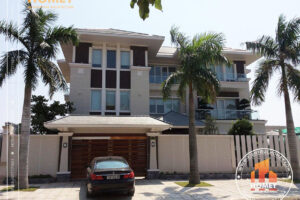 Hình ảnh thực tế biệt thự 3 tầng tại Móng Cái