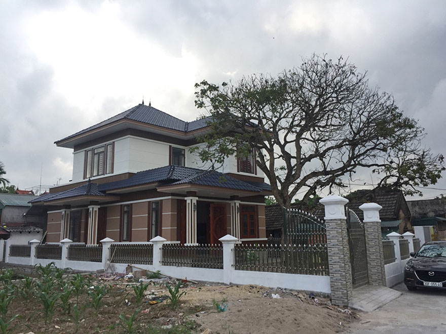Biệt thự 2 tầng hiện đại phối cảnh 2