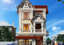Mẫu thiết kế biệt thự tân cổ điển 3 tầng tinh tế tại Ninh Bình Mẫu thiết kế biệt thự tân cổ điển 3 tầng tinh tế tại Ninh Bình