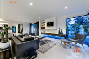 Biệt thự hiện đại 4 tầng - TP. Hồ Chí Minh - phòng khách