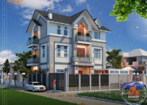 Biệt thự hiện đại mái Thái 3 tầng Bắc Giang Biệt thự hiện đại mái Thái 3 tầng Bắc Giang