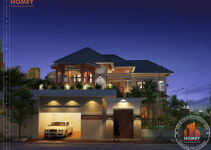 Mẫu thiết kế biệt thự mini hiện đại 2 tầng 100m2 Mẫu thiết kế biệt thự mini hiện đại 2 tầng 100m2
