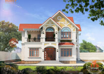 Biệt thự 2 tầng tân cổ điển anh Tuấn Hưng Yên Biệt thự 2 tầng tân cổ điển anh Tuấn Hưng Yên