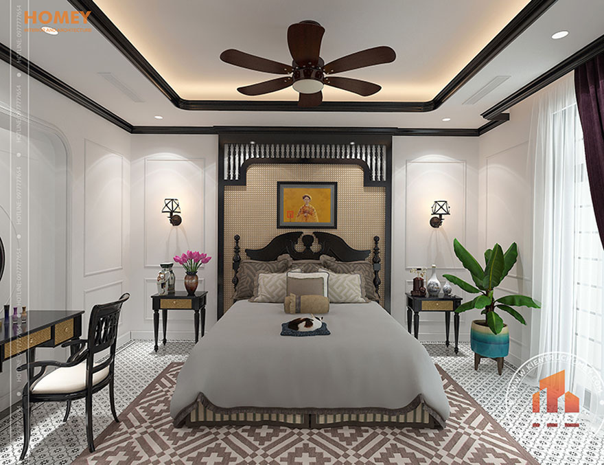 phong ngu nguoi cao tuoi phong cach kien truc dong duong dep Phong cách kiến trúc Đông Dương – “chất Pháp” tại các công trình Việt