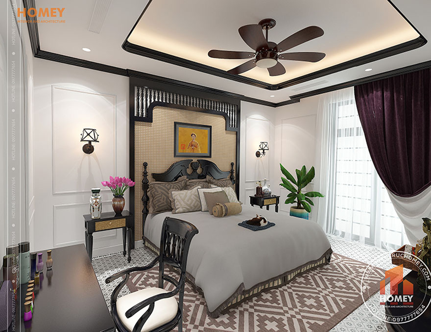 phong ngu nguoi cao tuoi phong cach kien truc dong duong indochine Phong cách kiến trúc Đông Dương – “chất Pháp” tại các công trình Việt