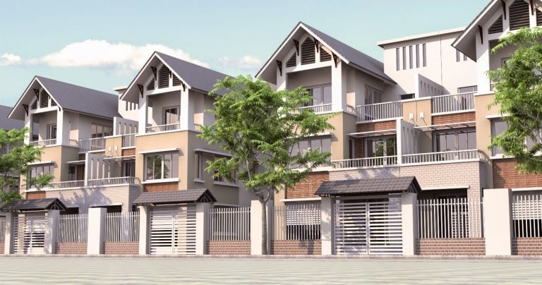 Thiết kế nội thất biệt thự liền kề