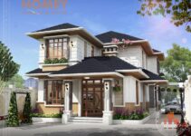 Tổng hợp các mẫu thiết kế nhà 2 tầng kiểu biệt thự hot 2020 Tổng hợp các mẫu thiết kế nhà 2 tầng kiểu biệt thự hot 2020