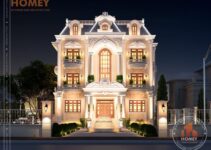 Dinh thự 3 tầng cổ điển tại Ninh Bình