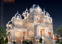 Lâu đài tráng lệ tại Nam Định nhà anh Nam 680m2