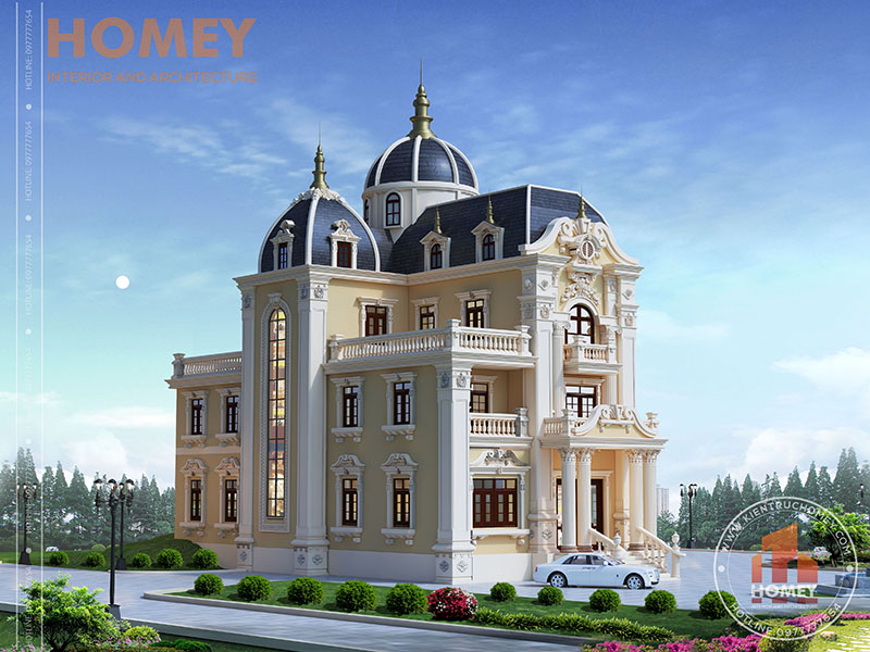 thiet ke biet thu dep homey Tổng hợp 05 điều cần biết khi gia chủ Giáp Dần 1974 xây dựng biệt thự