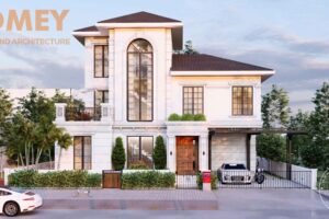 biệt thự 3 tầng tân cổ điển