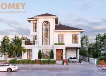 Biệt thự 3 tầng trắng tinh khôi Biệt thự 3 tầng trắng tinh khôi