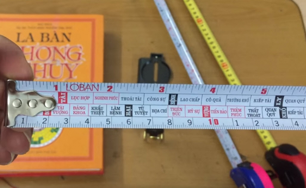 thuoc lo ban.jpg2 Tìm hiểu Thước Lỗ Ban và cách sử dụng trong thiết kế biệt thự