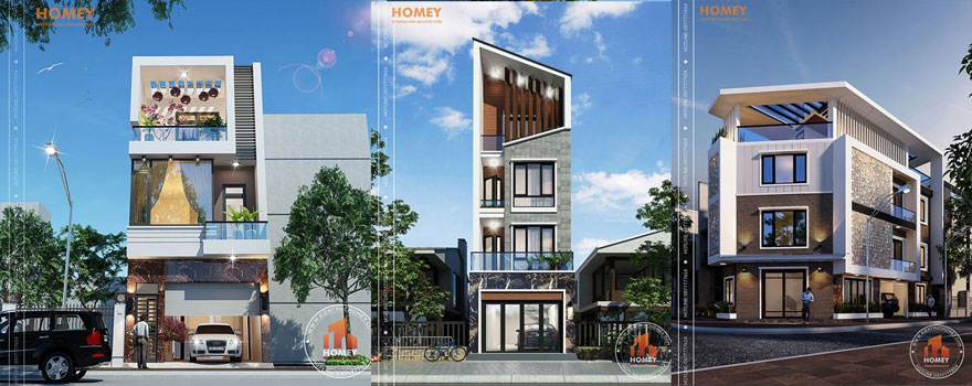 Tư vấn thiết kế nhà phố - Kiến trúc Homey