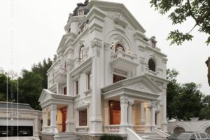 dinh thự 5 tầng đẹp