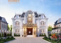 Biệt thự 2 tầng tân cổ điển đẹp sang trọng Biệt thự 2 tầng tân cổ điển đẹp sang trọng