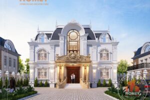 biệt thự 2 tầng tân cổ điển