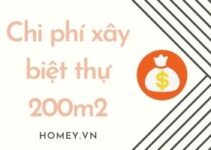 Báo giá chi phí xây biệt thự 200m2 mới nhất năm 2021
