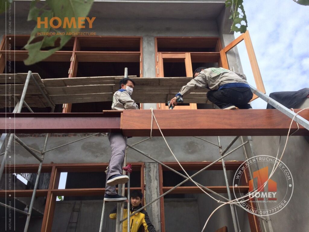 giá nhan công xây dựng nhà biệt thự