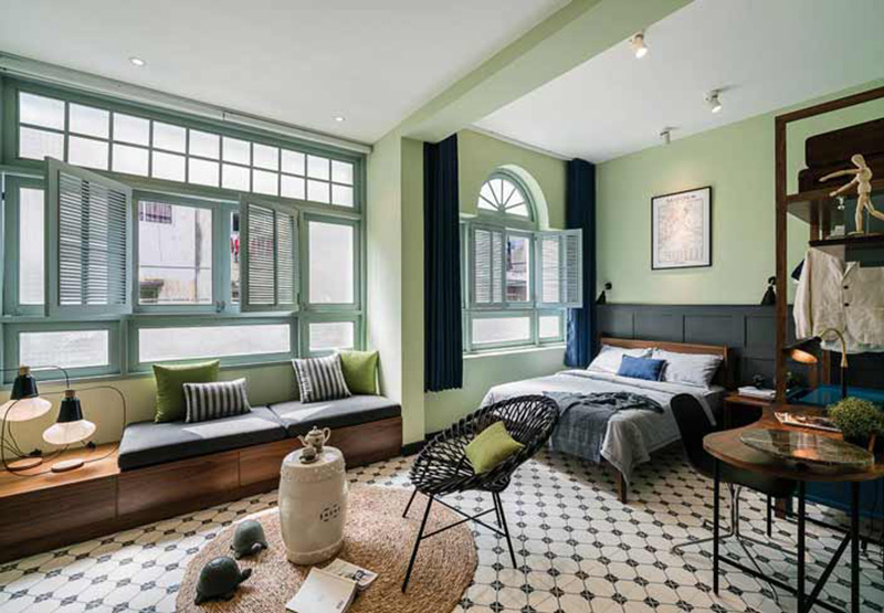 1. Ý tưởng thiết kế homestay phong cách indochine độc đáo