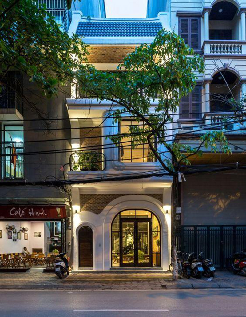 Mẫu nhà phố mang phong cách đông dương độc đáo