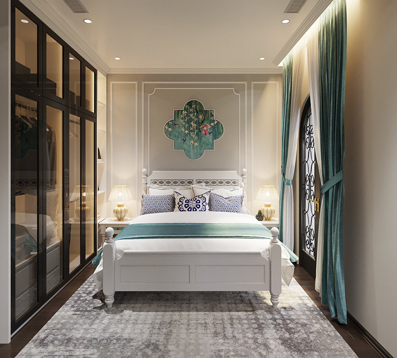 Không gian nội thất Nhà đẹp phong cách indochine