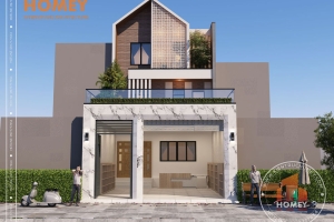 nhà phố 3 tầng mặt tiền 7.6m